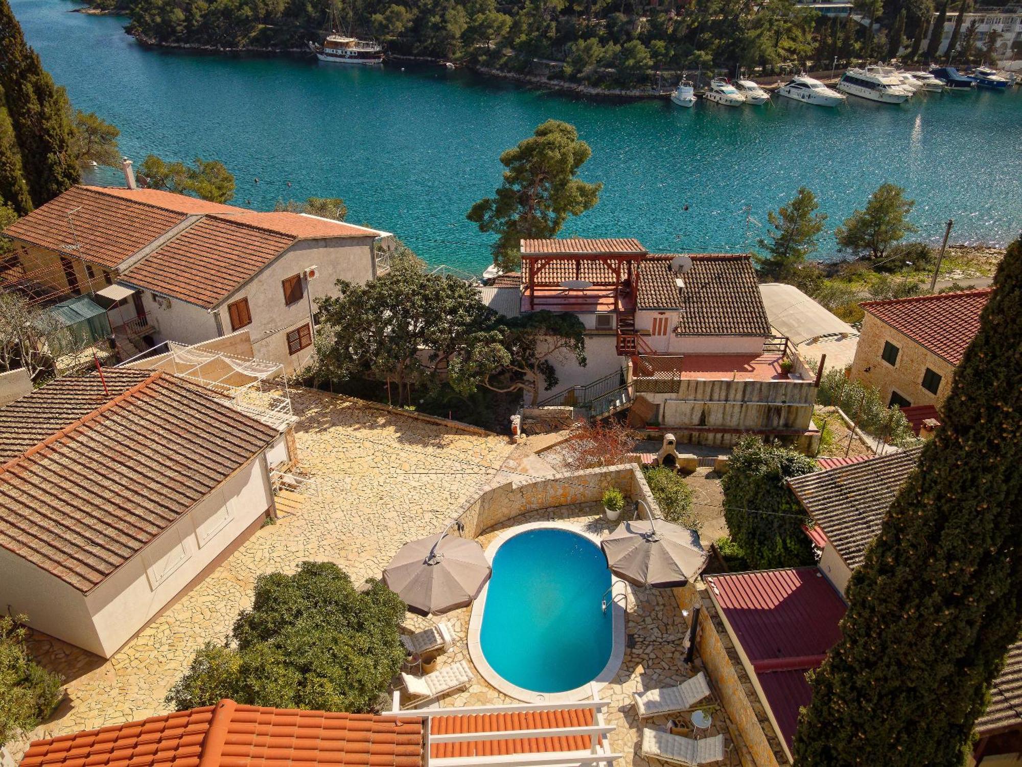Villa Hvar With Pool Vrboska Exterior foto