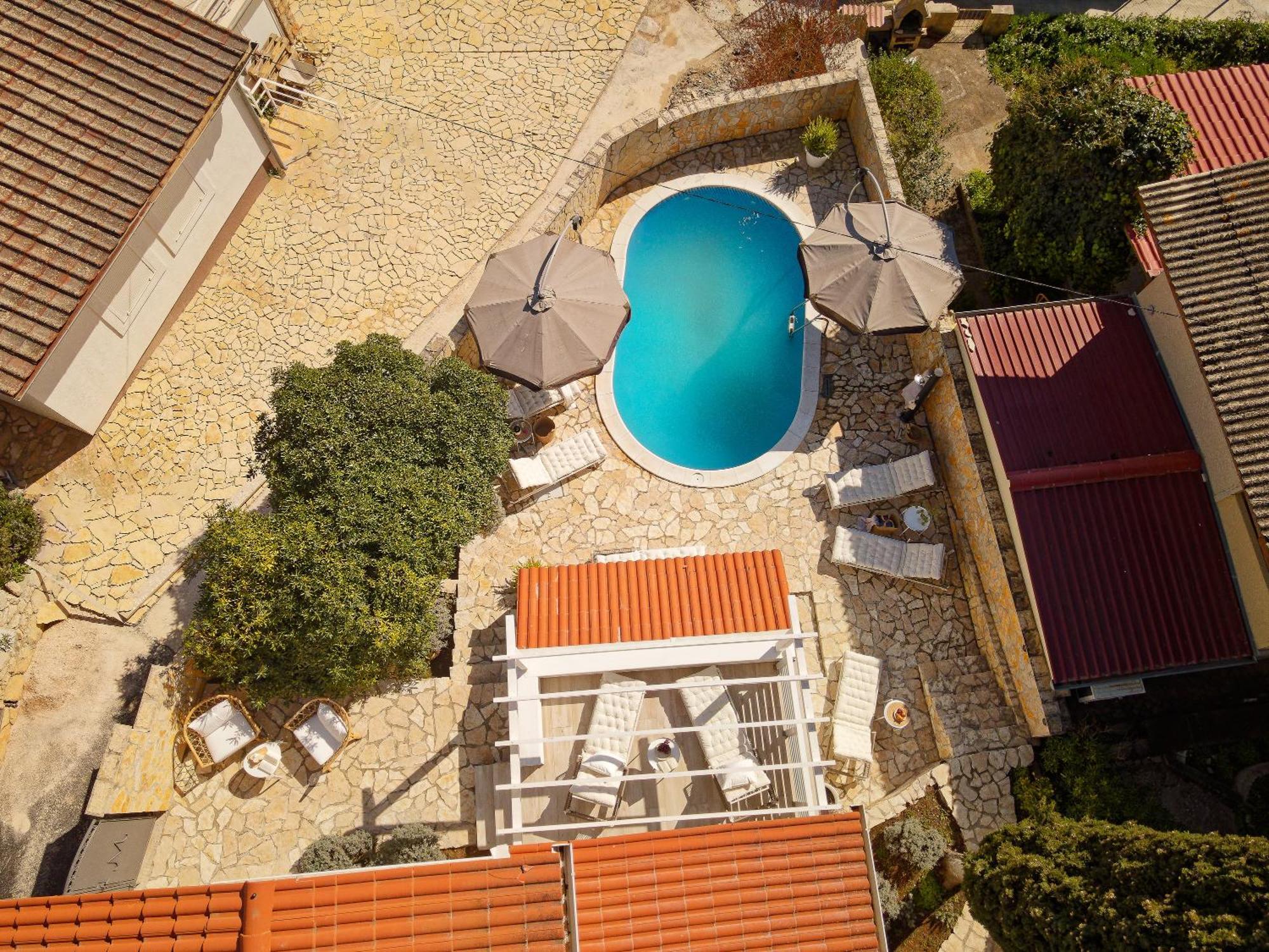 Villa Hvar With Pool Vrboska Exterior foto