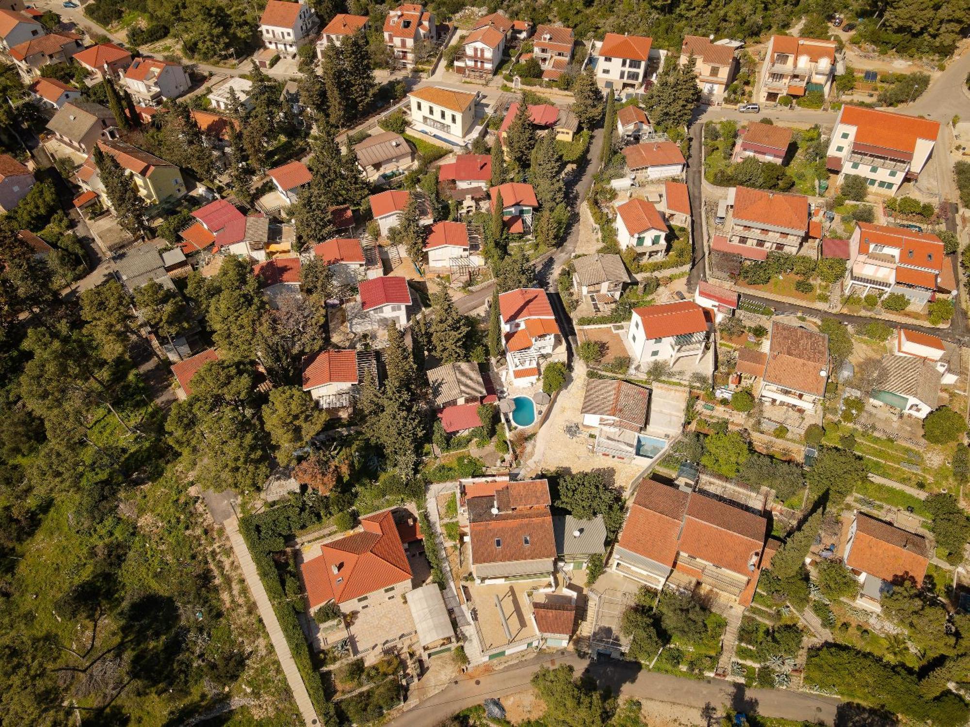 Villa Hvar With Pool Vrboska Exterior foto